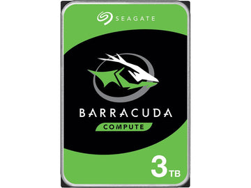 Seagate BarraCuda ST3000DM008 3TB 7200 RPM 64MB Cache SATA 6.0Gb/s 3.5" Hard Drive Bare Drive