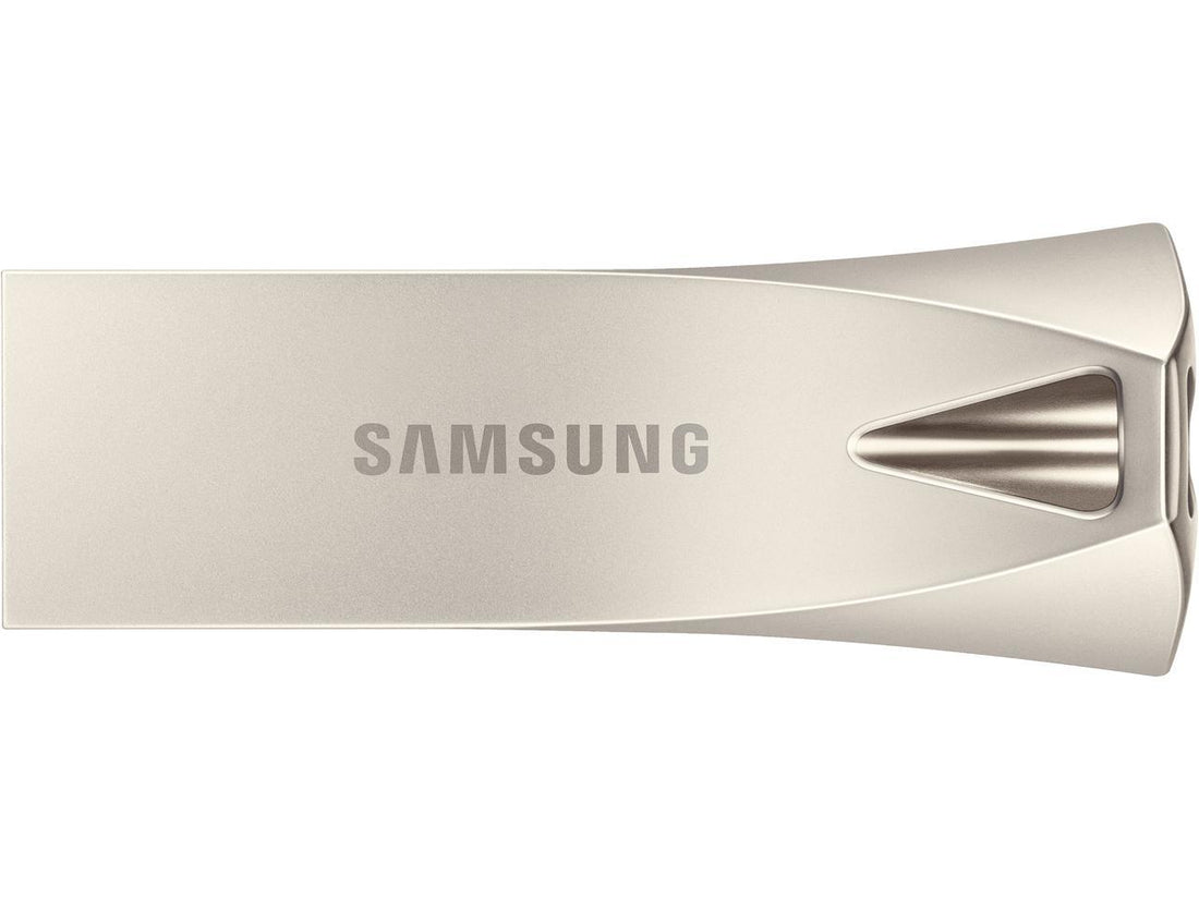 SAMSUNG 256GB BAR Plus (Metal) USB 3.1 Flash Drive, Speed Up to 400MB/s (MUF-256BE3/AM)