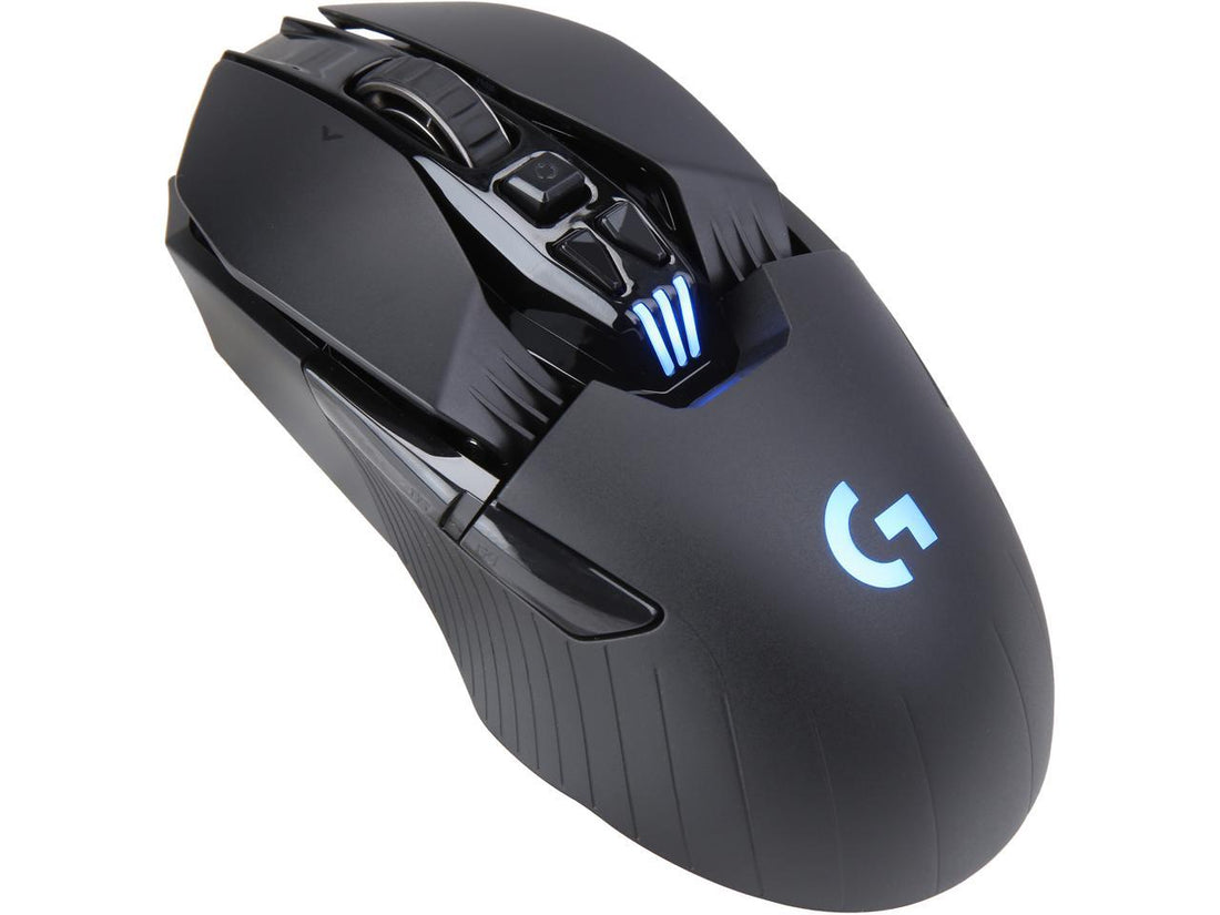 Logitech G903 LIGHTSPEED Wireless Gaming Mouse W/ Hero 25K Sensor, PowerPlay Compatible, 140+ Hour with Rechargeable Battery and Lightsync RGB, Ambidextrous, 107G+10G optional, 25,600 DPI, Black